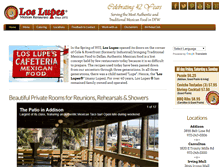 Tablet Screenshot of loslupes.com